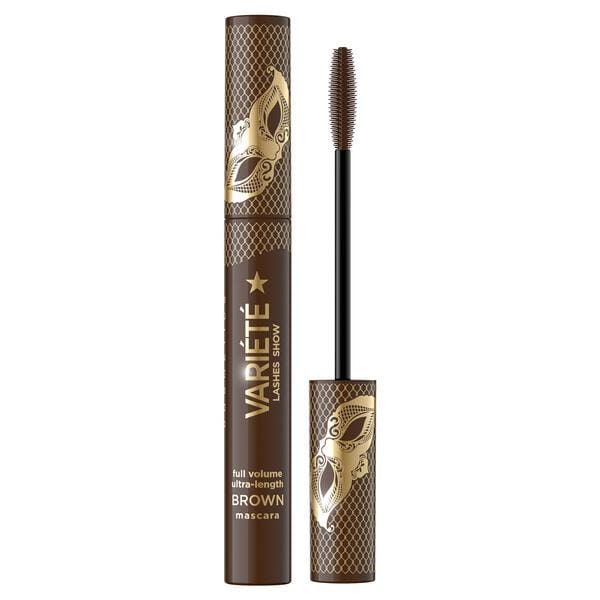 Variete Lashes Show Mascara verdikkende en verlengende mascara Bruin 10ml