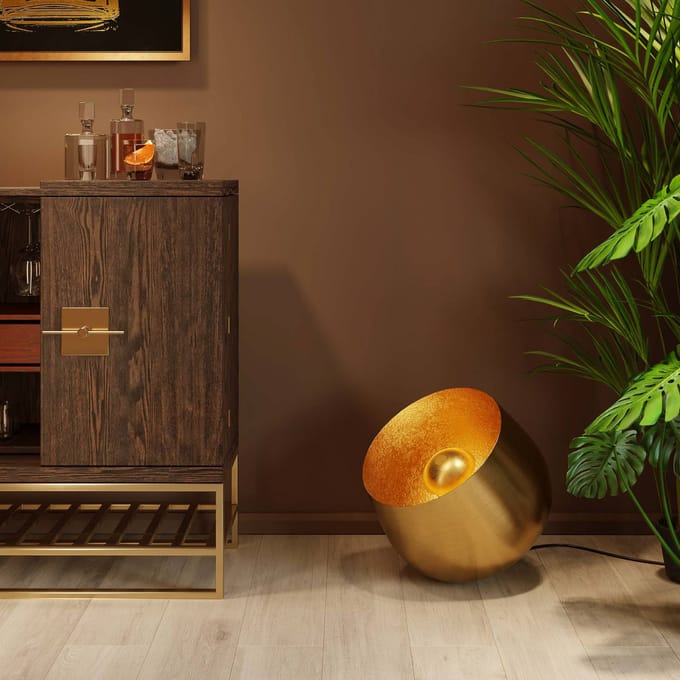 Tafellamp Apollon Smooth 50cm goud Kare Design