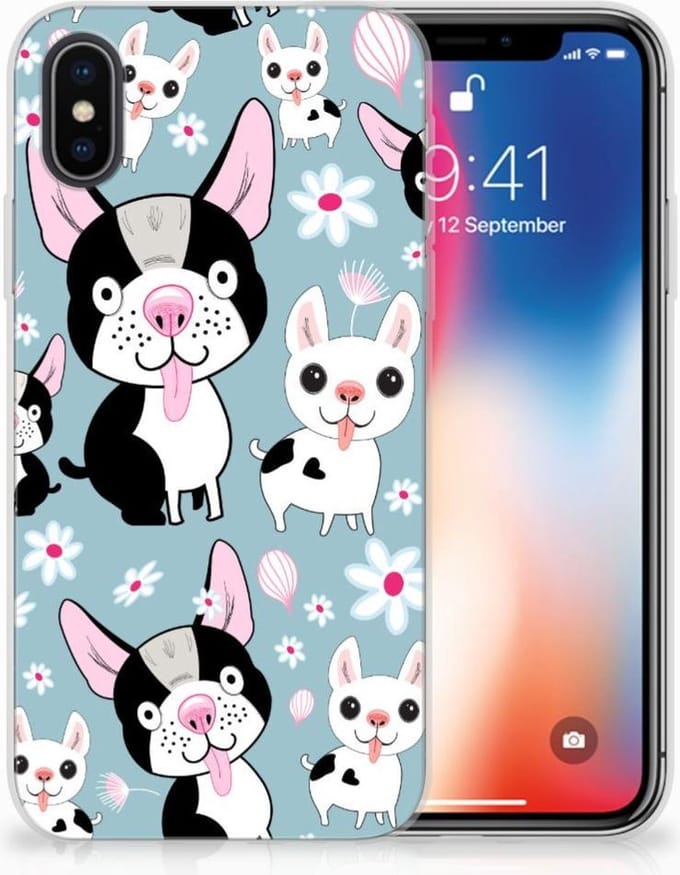 Apple iPhone X | Xs TPU Hoesje Hondjes