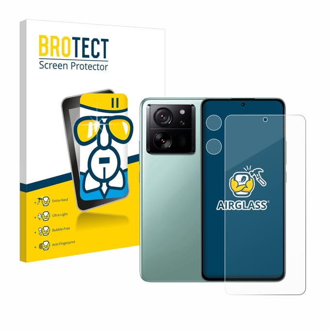 Screenprotector voor Xiaomi 13T Pro (Voor+Camera) Beschermglas transparant
