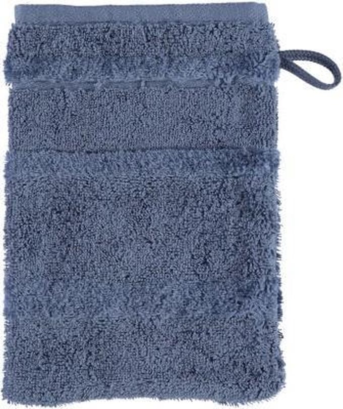 Cawo Noblesse2 Uni Washandje - Nachtblau 16x22