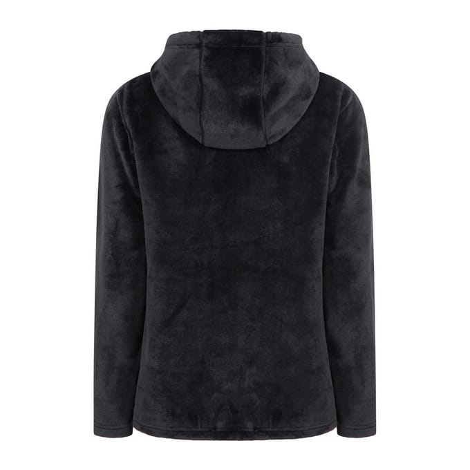 Mountain Warehouse Dames Snaggle Fleece Hoodie (Zwart)