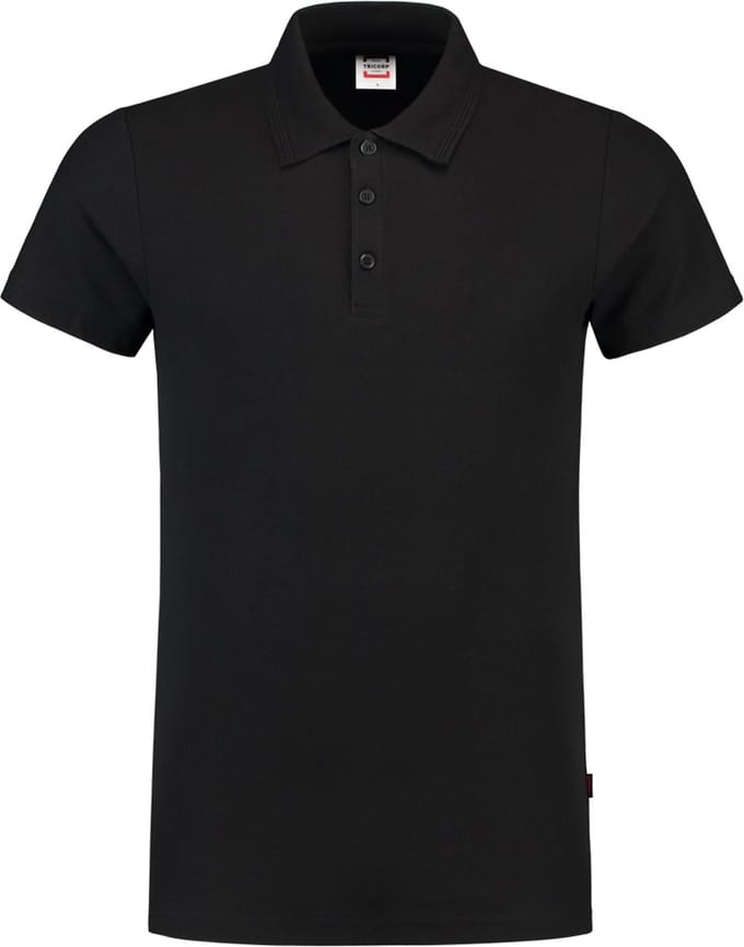 Tricorp Poloshirt - 201005 - Slim Fit - Zwart - 5XL