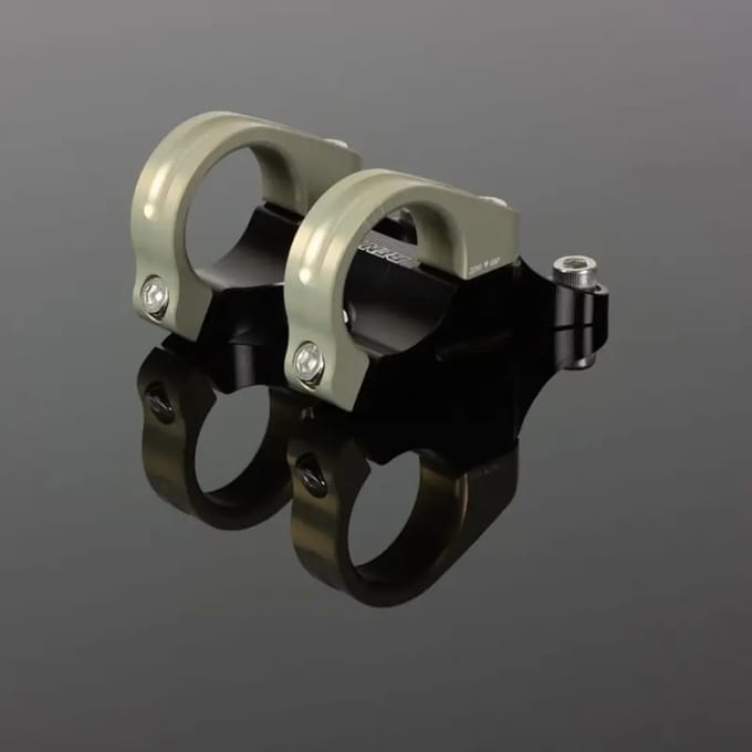 Renthal Integra 35 Mm Fiets Stuurpen Zwart,Zilver 50 mm / 10º