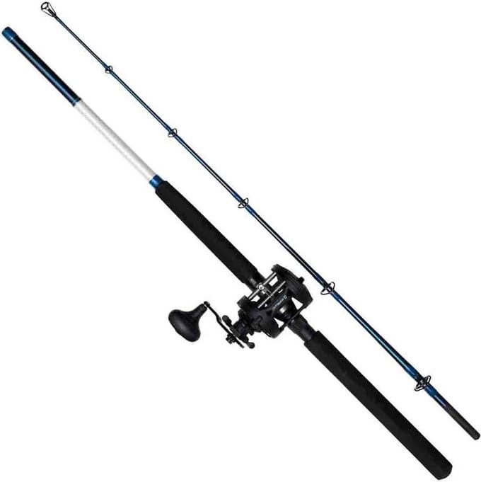 Kinetic Fantastica Cc Trolling-combo 2 Stukken Zwart 1.83 m / 100-400 g
