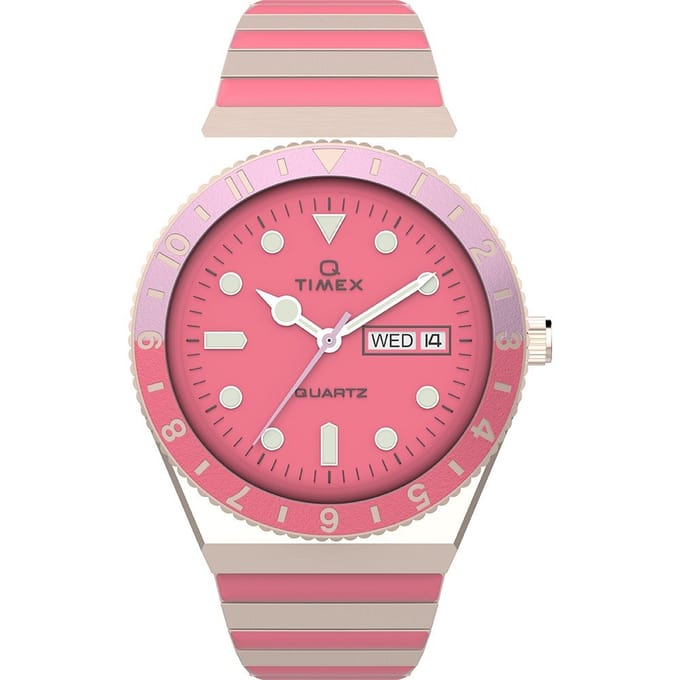 Timex Q Reissue TW2W41000 Horloge - Staal - Multi - Ø 36 mm
