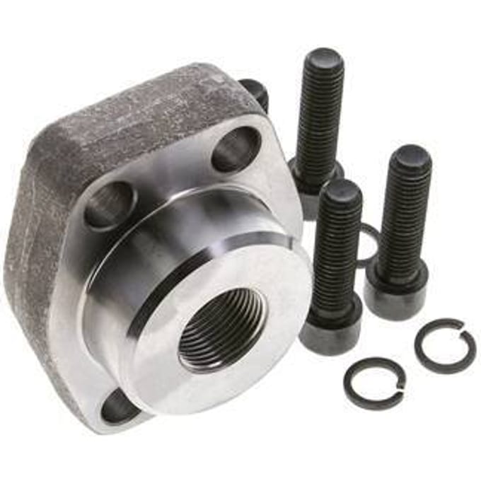 1-1/2'' SAE Flens 3000 psi Blank staal met G3/4'' Binnendraad ISO 6162-1