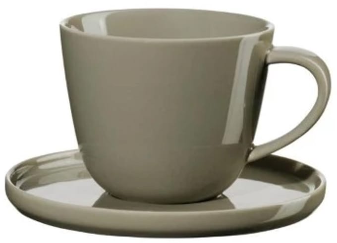 Asa Coppa koffiekop en schotel 0.2L shiso