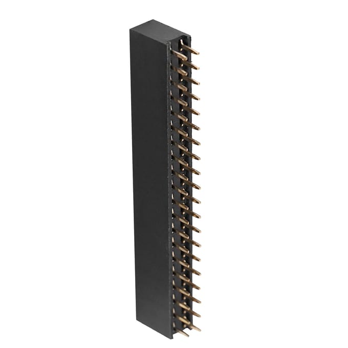 5 stuks 2 x 20 pinnen 2,54 m pitch vrouwelijke dubbele rij korte pinheaders voor Raspberry Pi