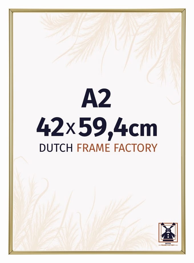 Fotolijst A2 42x59,4 cm - Kunststof - Goud - Angers