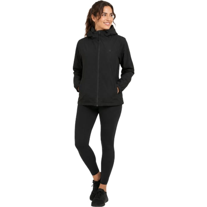 Timberland Waterafstotende, gewatteerde jas voor dames (Zwart)
