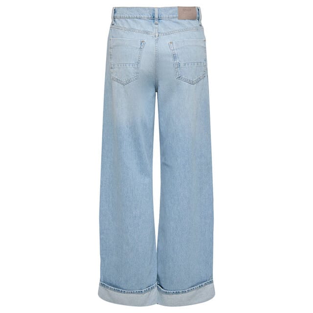 ONLY - ONLHOPE HW WIDE FOLDUP DNM CRO315 NOOS - Dames - Jeans