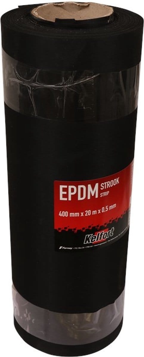 Kelfort EPDM Folie Zwart 0.40X20M X0.5mm - 1525906