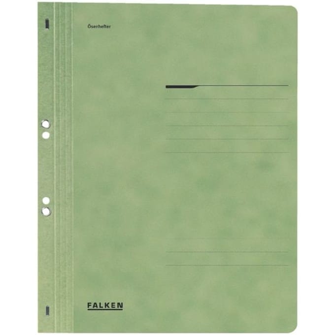 Falken ringhechtmap, A4, volledige kaft, 1 stuk, groen