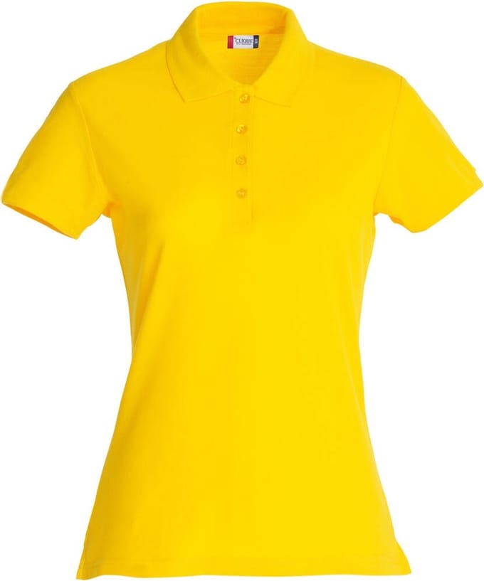 Clique Basic Polo Women 028231 - Lemon - XXL