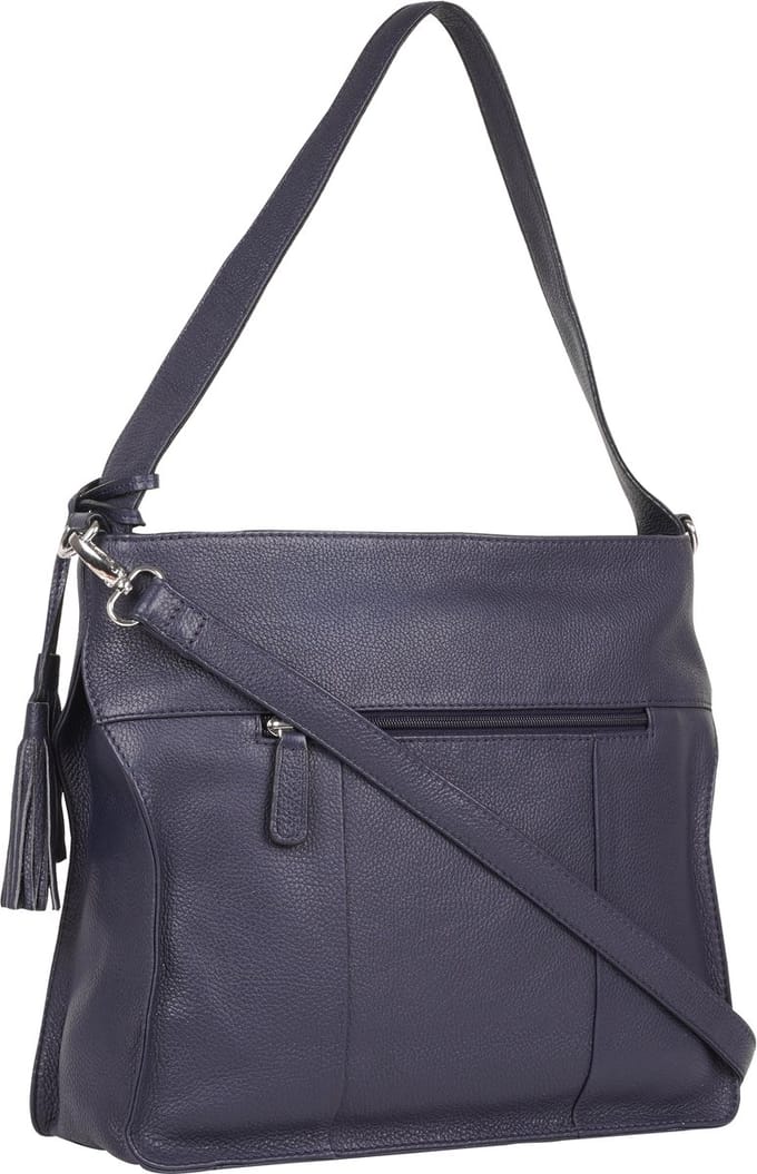 GERRY WEBER schoudertas Cadiz Hobo MHZ Darkblue donkerblauw