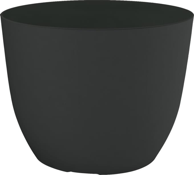 Bloempot Buiten Rond Conca Pure 38cm ANTRACIET Nicoli