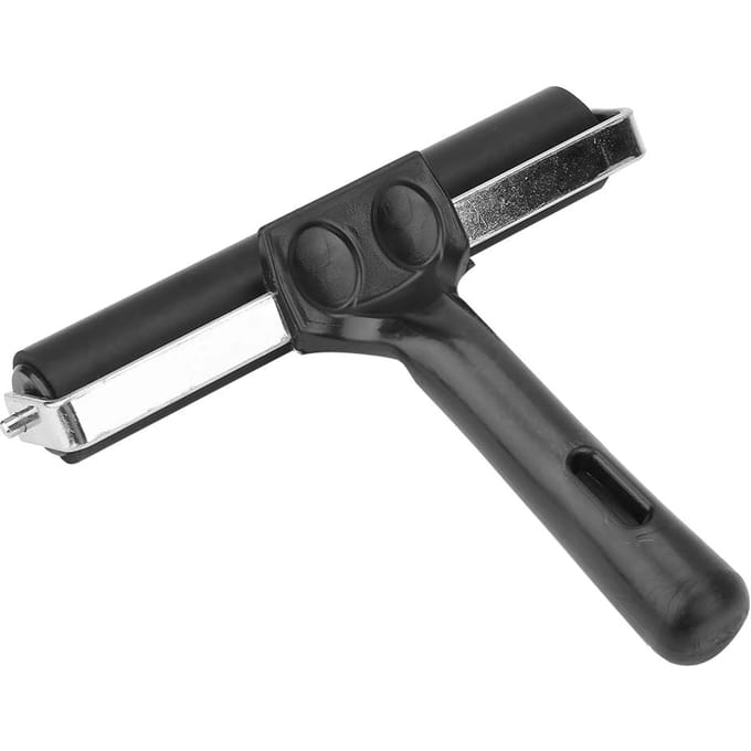 Rubberen Brayer Roller Kunst Inkt Schilderen Druktechniek Roller Stempelgereedschap 15 cm black