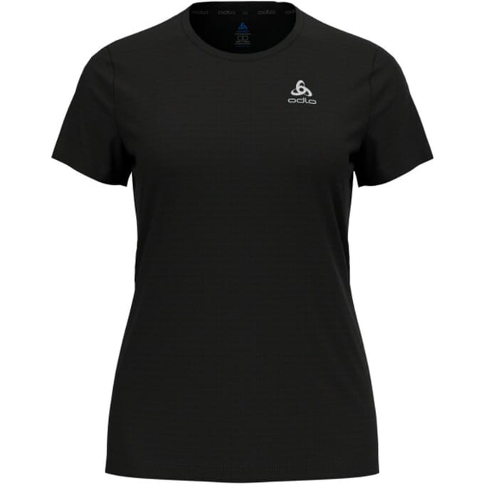 Odlo Essential Flyer hardloopshirt - Vrouwen - Zwart - S