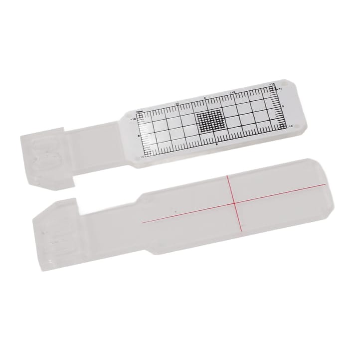 Moniteur de fissures Enregistrement de surveillance des fissures Standard Tell Tale Moniteur de fissures pour la norme et le coin white