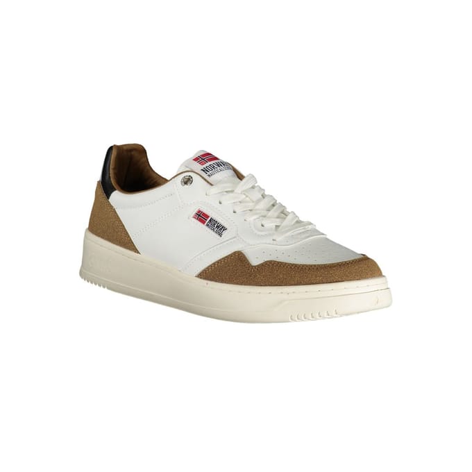Noorwegen 1963 Bianco Polyurethaan Sneakers voor Mannen