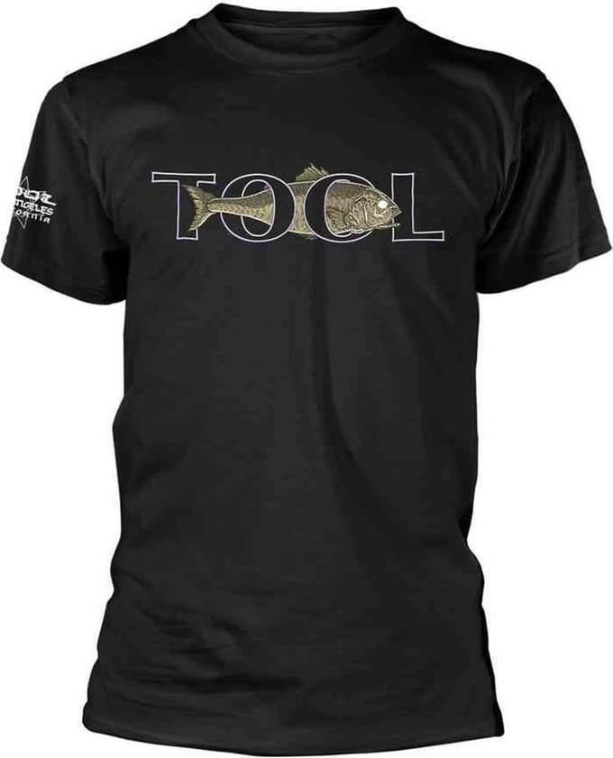 Tool Heren Tshirt -M- Fish Zwart