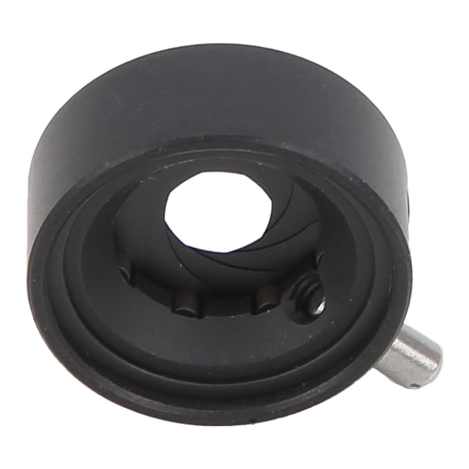 SK7.5 0.5?7.5mm Diaphragme Iris Réglable à Ouverture Manuelle Diaphragme Optique pour Caméra black