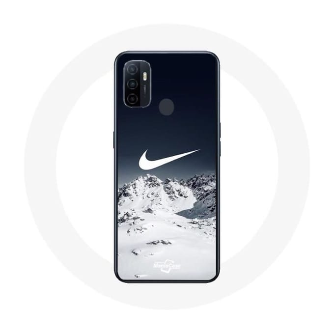 Coque Oppo A53 Nike Logo Niege Hiver