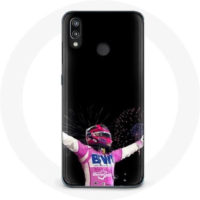 Coque - Huawei - P20 Lite - Formule 1 - Sergio Pérez - Souple - Noir