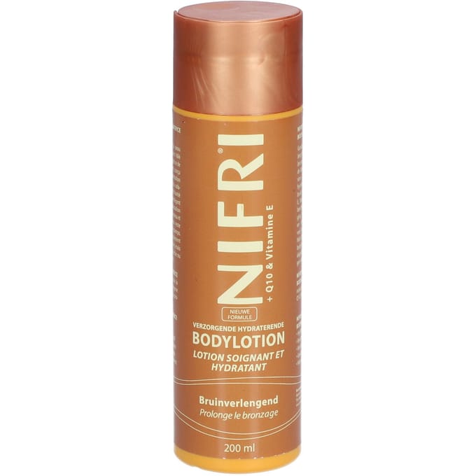 Nifri Bodylotion bruinverlengend verzorgend hydraterend met Q10 & Vitamine E