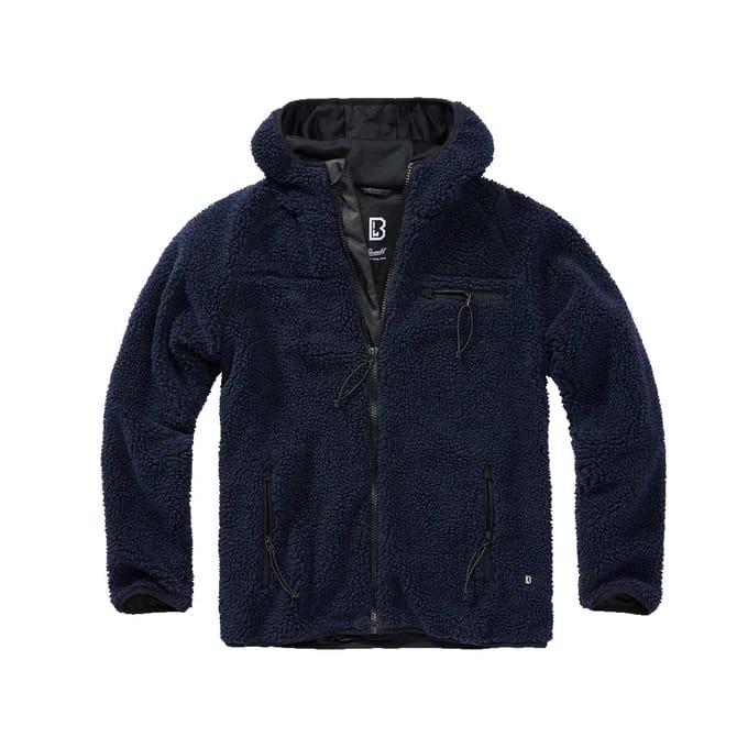 Brandit - Teddyfleece Worker Jacket - L - Blauw