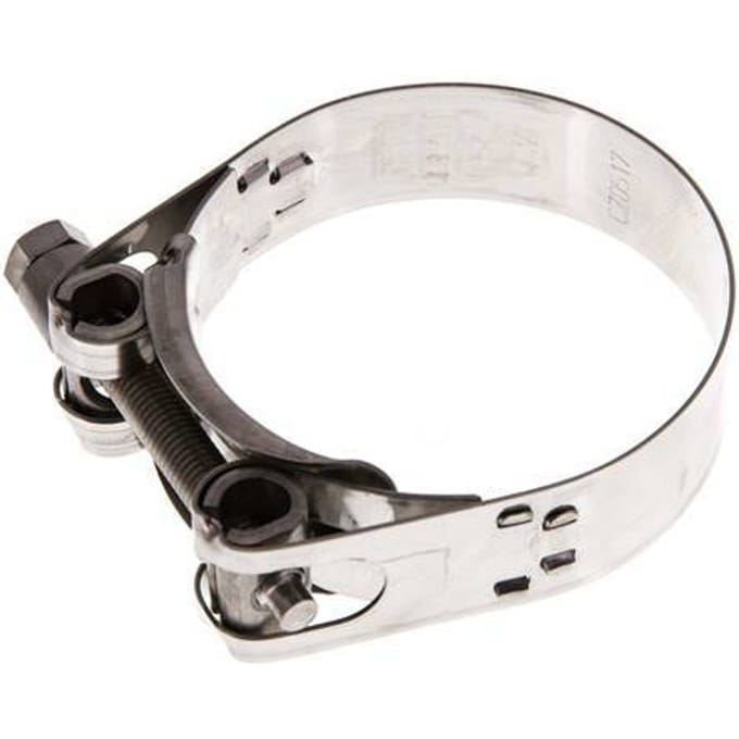 59 - 63 mm Slangklem van Rvs 304 met een 20 mm band - Norma