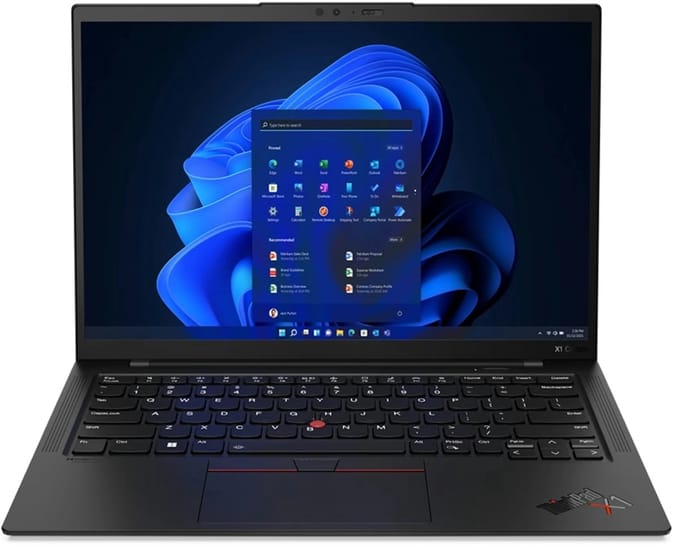 Lenovo ThinkPad X1 Carbon Gen 10 | Intel Core i7 | Intel Iris Xe Graphics | (″) | 512 GB SSD | 16 GB DDR4 | US | WiFi | Windows 11 Pro