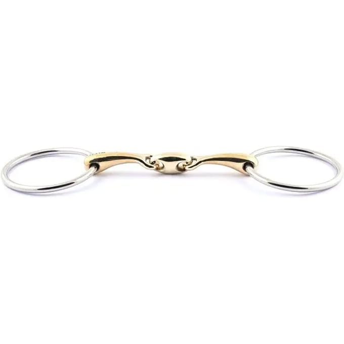 Dubbele ringbit voor paarden Jump'In