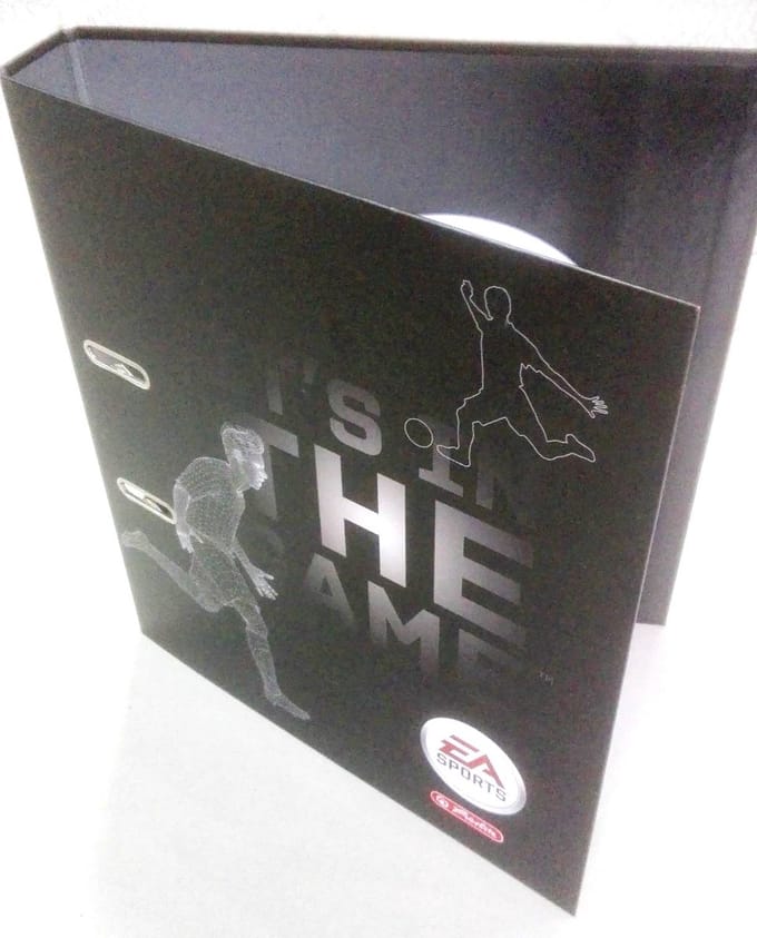 Herlitz EA Sports Ringband Map A4 5 cm Zwart