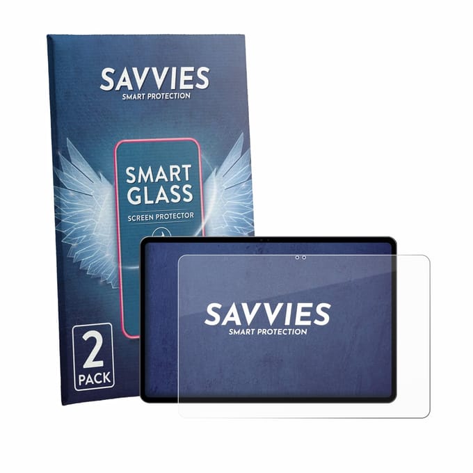 2 Stuks Savvies Screenprotector - geschikt voor Alldocube iPlay 70 Max Pro - beschermfolie glas transparant