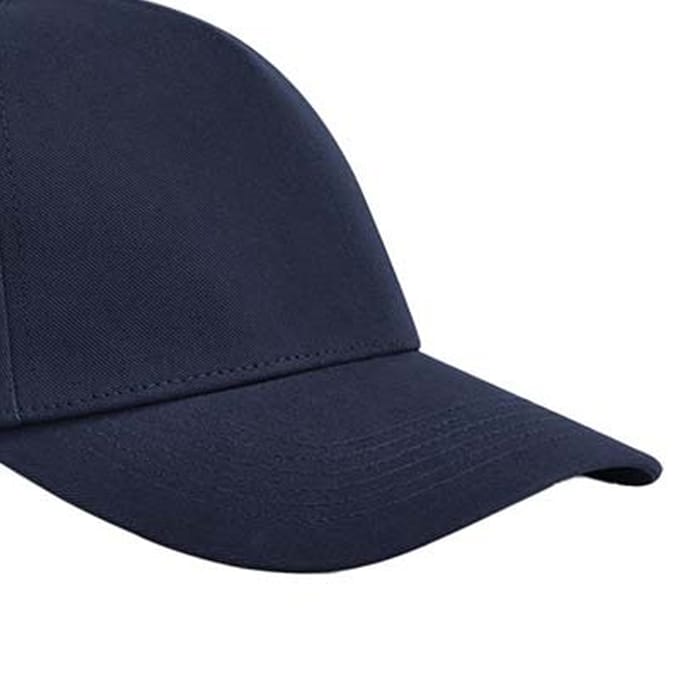 Beechfield EarthAware Klassieke Organic Cotton 5 Panel Baseball Cap (Franse marine)