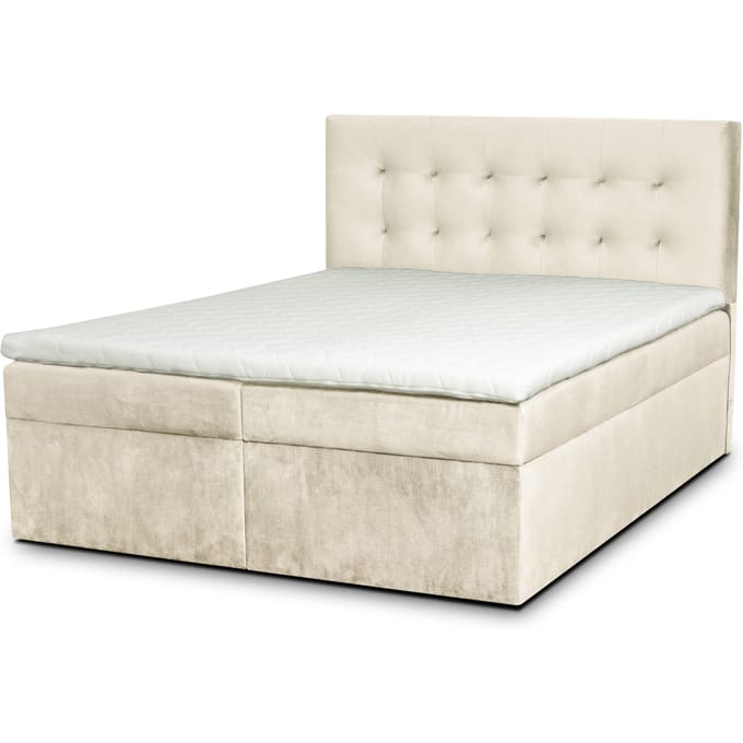 Boxspring Lille met opbergruimte velvet | Ropez