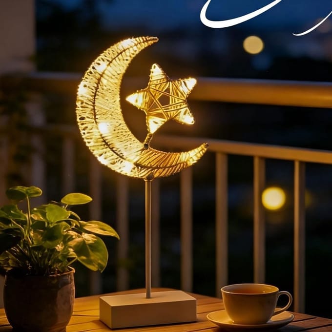 White-Label® Maanlamp - Nachtlamp - Maan Lampje - Taffellamp LED