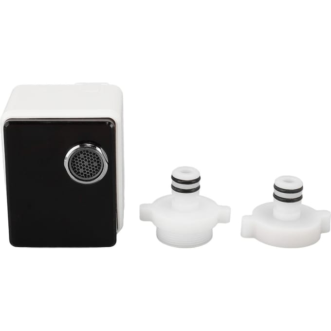 Aanraakloze Kraanadapter Waterbesparend Automatische Kraan Bewegingssensor Regelbox Wastafel Handsfree white