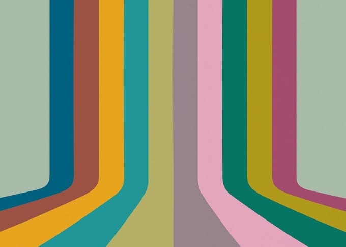 Fotobehang - Modern 350x250cm - Vliesbehang