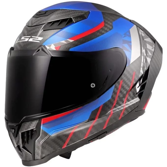 LS2 FF807 Dragon Trax Rood Integraalhelm - Helm