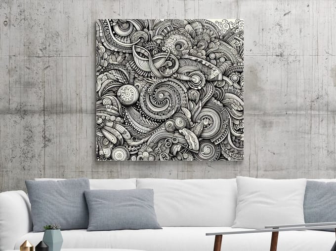 Kunstprint | Wanddecoratie | Forex | 75 × 75 cm