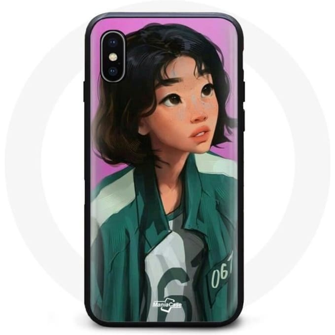 Coque Squid game Iphone XS Max Kang Sae Byeok No 067