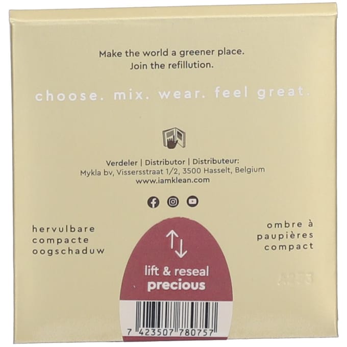 i.am.klean Compacte Minerale OogschaduwMake up - Make up - Oogschaduw - Kostbaar