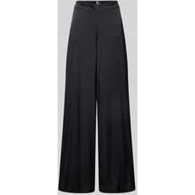 Wide leg broek met elastische band