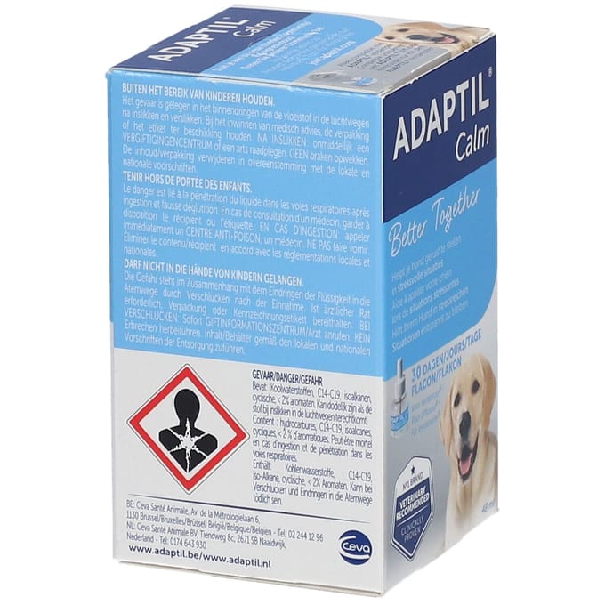 Adaptil Antistressmiddel - Navulling - 48 ml