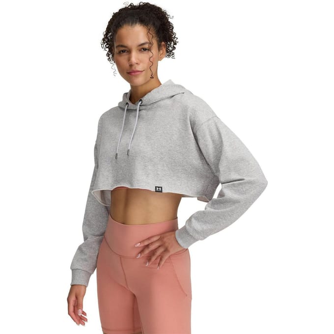 Under Armour Dames/Dames Trekkoordhoodie (Grijs)