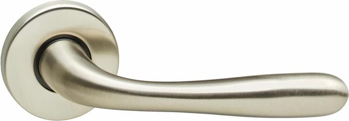 Intersteel Deurkruk Jupiter op rozet nikkel mat