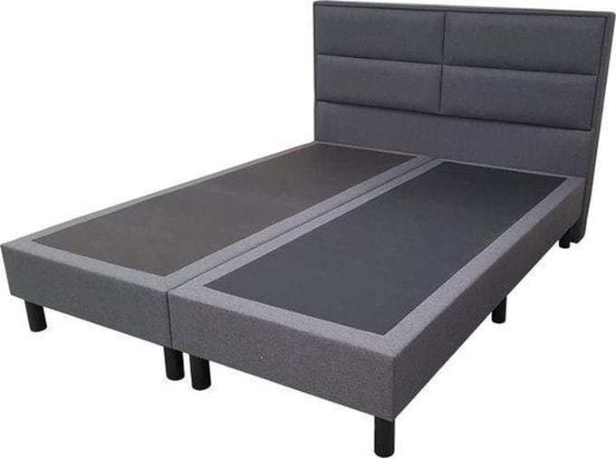 Bed4less Boxspring 140 x 200 cm - Losse Boxspring - Tweepersoons - Antraciet
